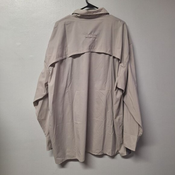 Cabelas Guidewear Shirt Button Down Pockets Active Lightweight Fishing Mens 3XL - Picture 12 of 13